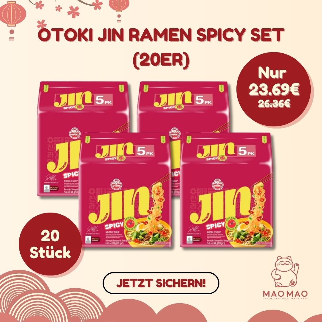 OTOKI Jin Ramen Spicy Set (20er) - MAOMAO