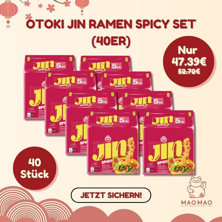 OTOKI Jin Ramen Spicy Set (40er) - MAOMAO