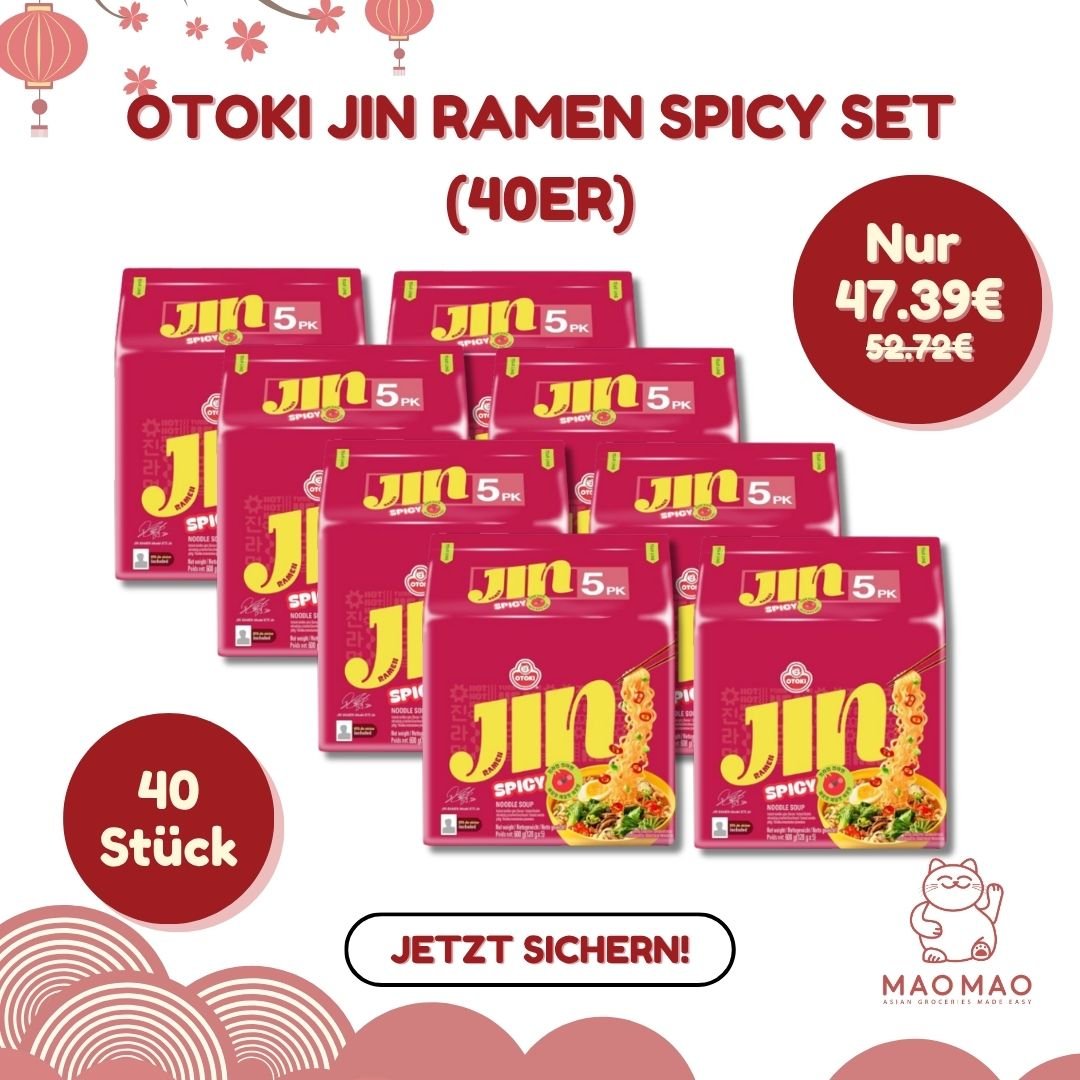 OTOKI Jin Ramen Spicy Set (40er) - MAOMAO