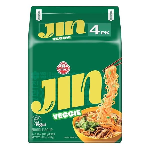 OTOKI Vegetarische Jin Ramen Multi 110g X 4 (440g) - MAOMAO