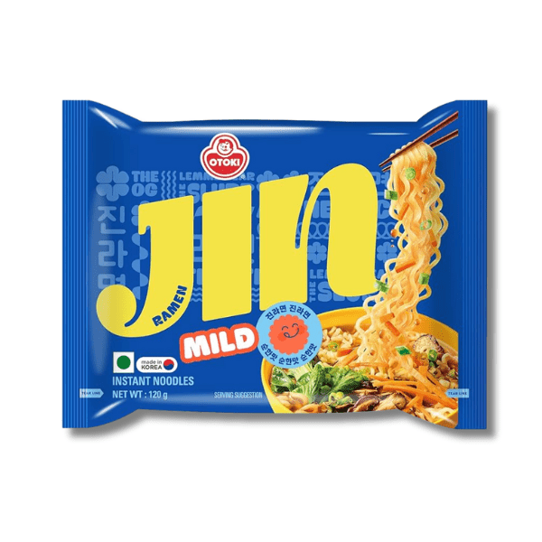 OTTOGI Jin Ramen Multi Mild 600g (5x120g) - MAOMAO