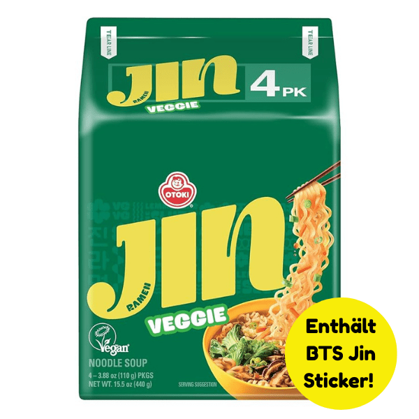 OTTOGI Vegetarische Jin Ramen 110g X 4 (440g) - MAOMAO