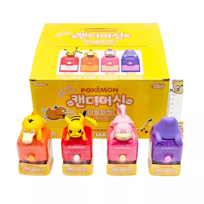 Pokemon Hartbonbons mit Spielzeug-Automat 15g