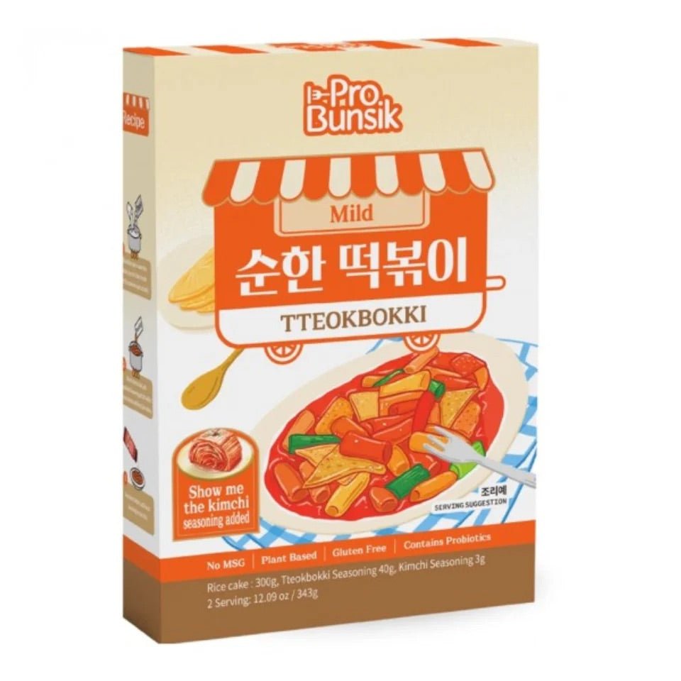 PROBUNSIK Tteokbokki Mild 343g (2 Portionen) - MAOMAO