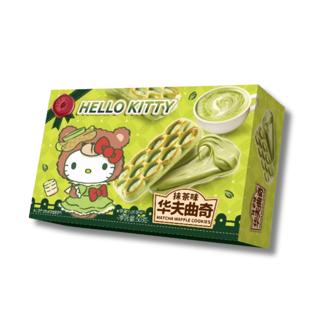 QI Hello Kitty Matcha Waffelkeks 50g - MAOMAO