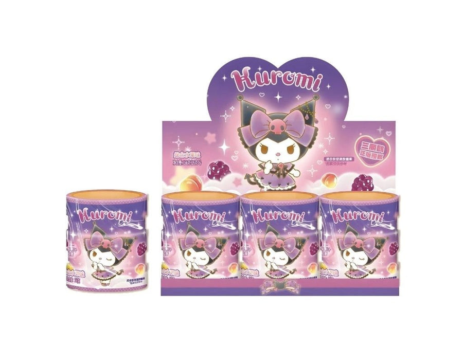 QI KUROMI Weintraube - Gummibonbons im Sparschwein 27g - MAOMAO