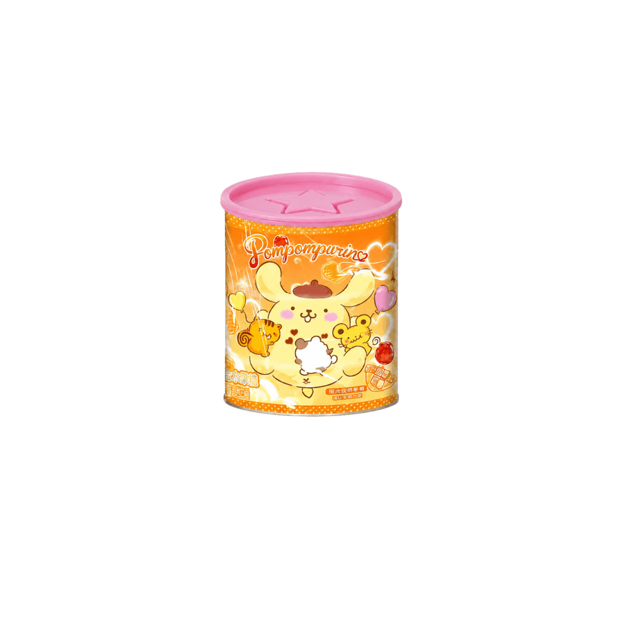 QI POMPOMPURIN Mango-Gummibonbons im Sparschwein 27g - MAOMAO
