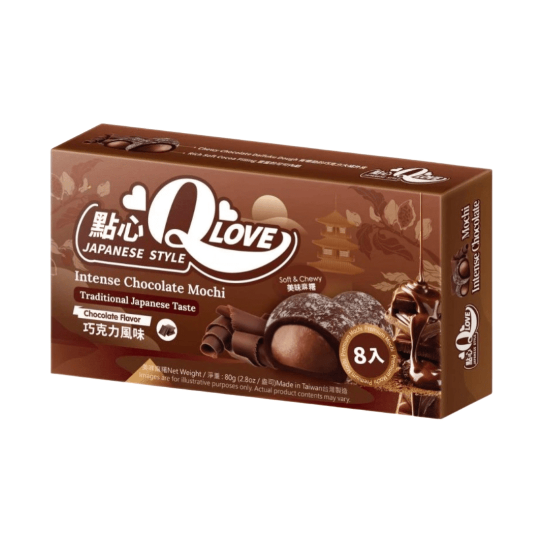 QLOVE Intensive Schokoladen Mini Mochi 80g - MAOMAO