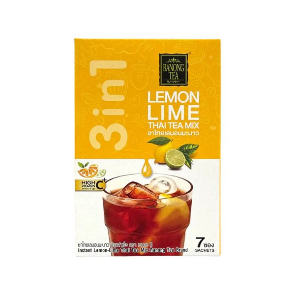 RANONG TEA Instant Zitrone Limette Thai Tea Mix 175g - MAOMAO