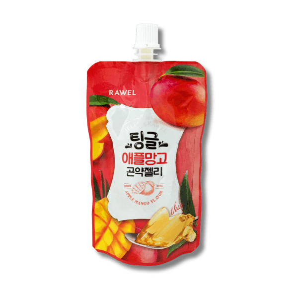 RAWEL Konjac Jelly Apfel - Mango 130g - MAOMAO