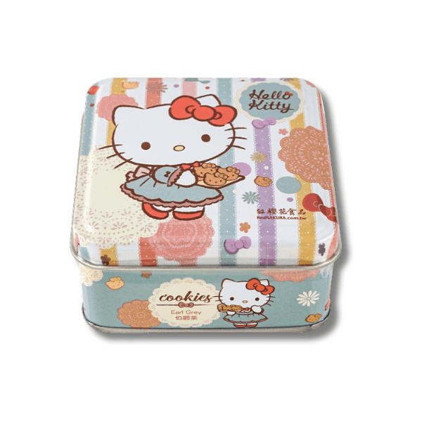 RED SAKURA Hello Kitty Earl Grey Keksdose 65 g - MAOMAO