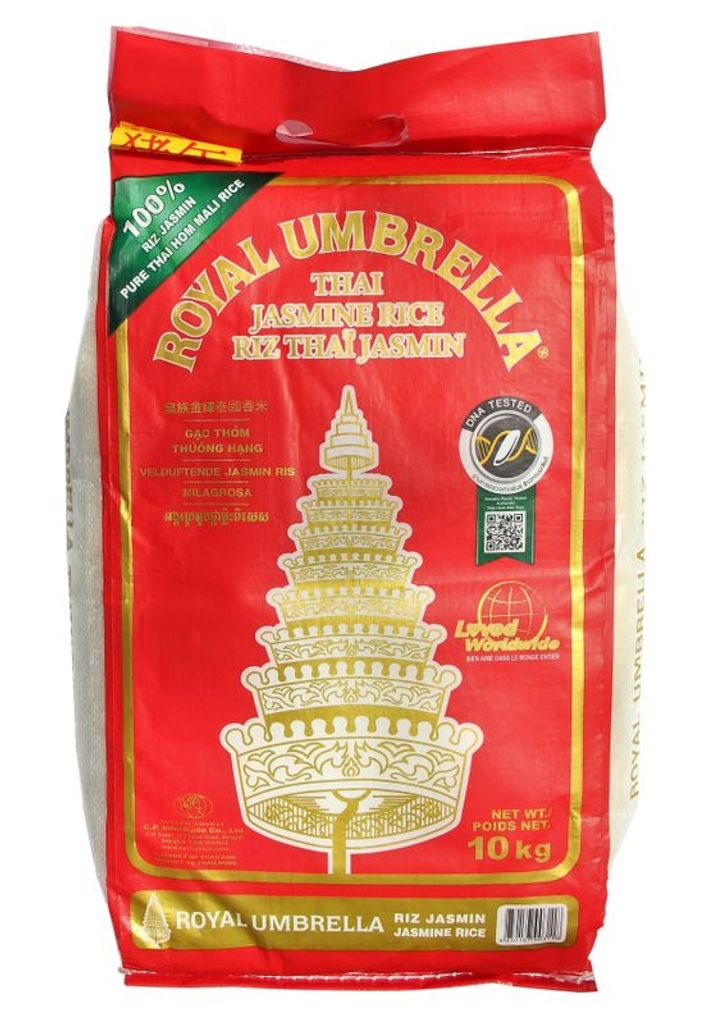 ROYAL UMBRELLA Thai Hom Mali Jasmin Reis 10kg - MAOMAO