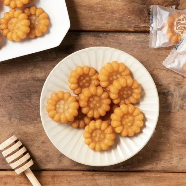 SAMLIP Mini Yakgwa Apfel Zimt (Traditionelles koreanisches Gebäck) 200g (26 Stück) - MAOMAO