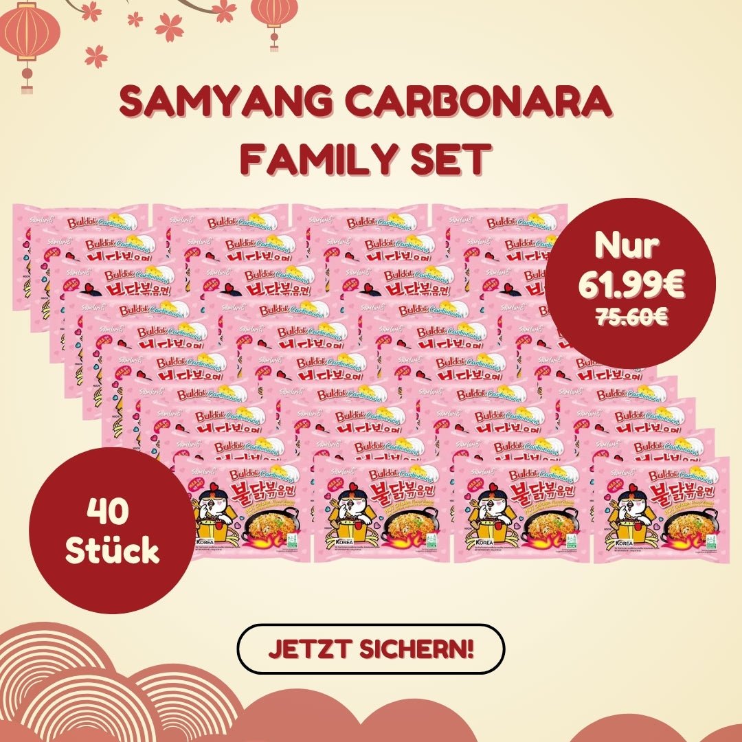 Samyang Carbonara Family Set (40er) - MAOMAO