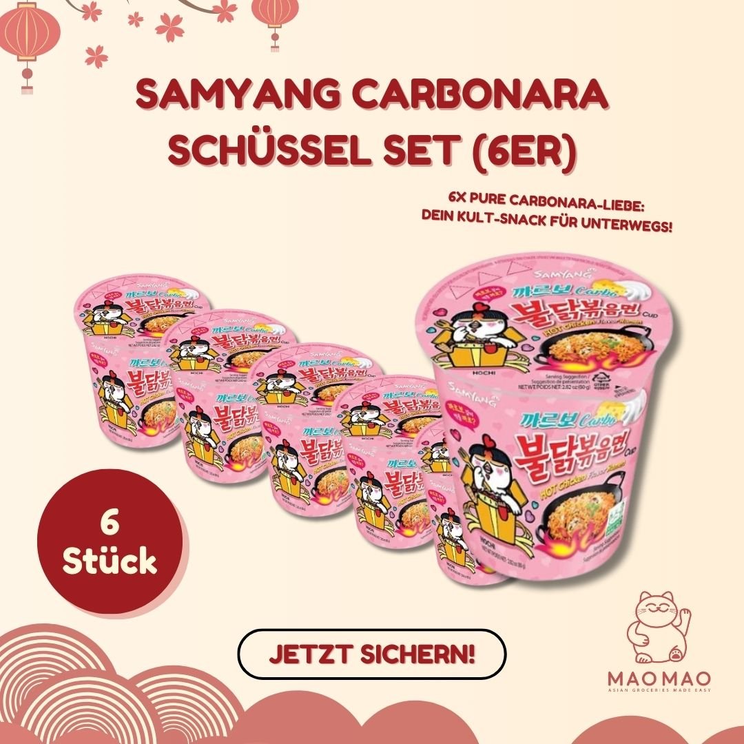 Samyang Carbonara Schüssel Set (6er) - MAOMAO