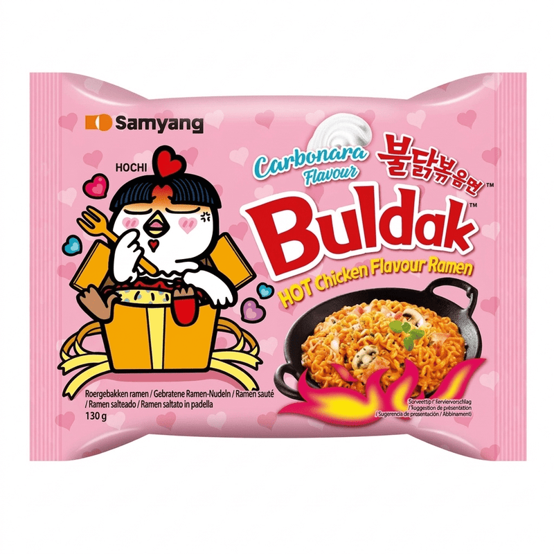 SAMYANG Instant Noodles Hot Chicken Carbonara 130g