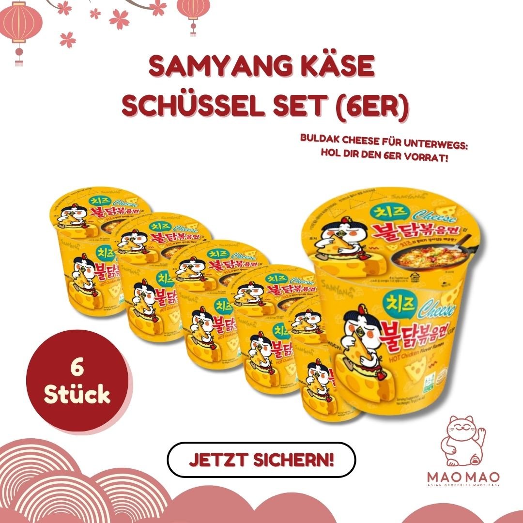 Samyang Käse Schüssel Set (6er) - MAOMAO