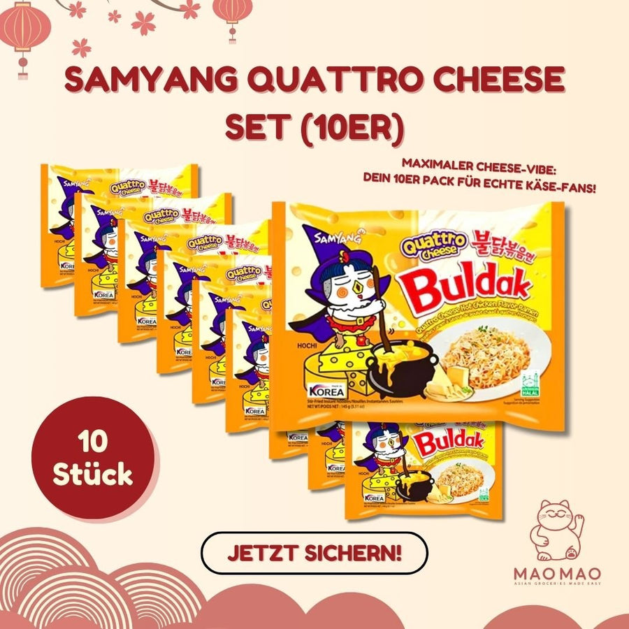 Samyang Quattro Cheese Set (10er) - MAOMAO