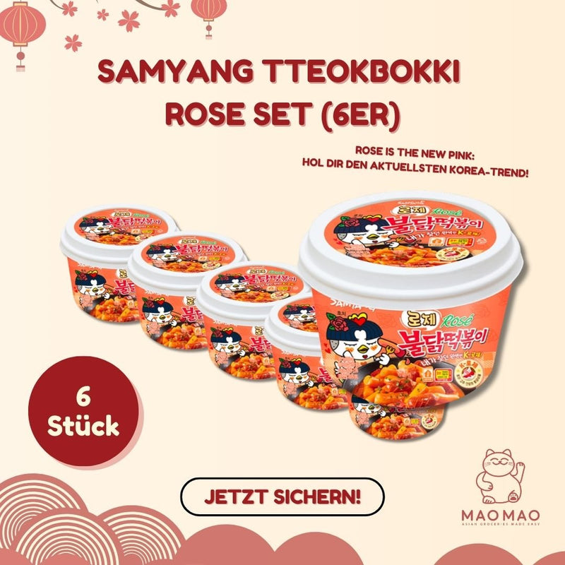 Samyang Tteokbokki Rose Set (6er)