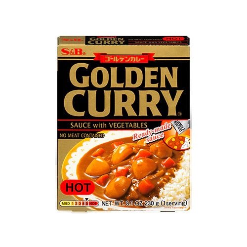 S&B Glodene Vegetable Curry Karakuchi 230g - MAOMAO