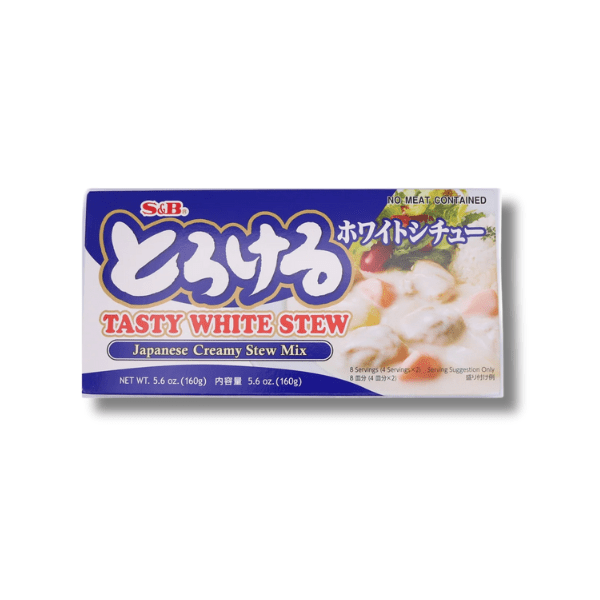 S&B Tasty White Stew – Japanisches Weißes Eintopfpulver 160g - MAOMAO