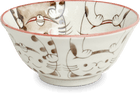 Schalen Drei Katzen Rot 15 cm x 7 cm Bild 1