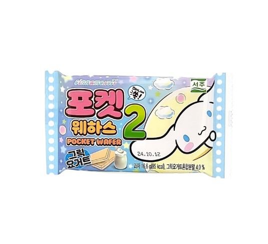 SEOJU Taschenwaffel griechischem Joghurt Geschmack 16,6g