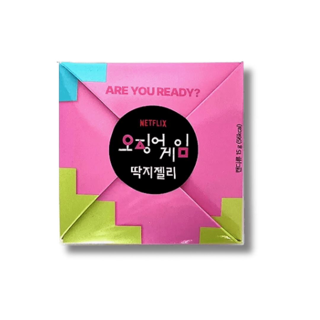 SQUID GAME Ddakji Jelly 15g - MAOMAO