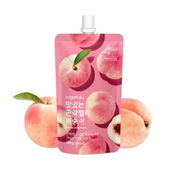 SUGARLOLO Konjac Jelly Peach 150g