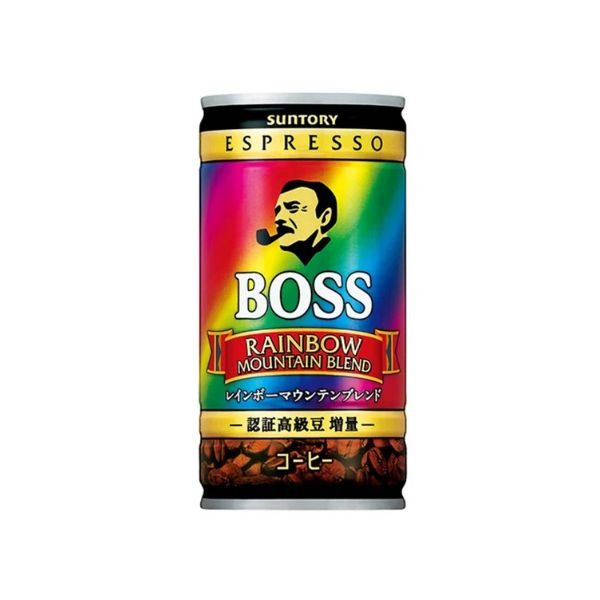 SUNTORY Boss Kaffee Rainbow Mountain 185ml (EINWEG) - MAOMAO