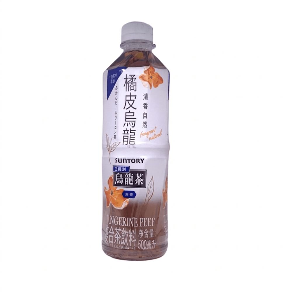SUNTORY Oolong Tee Orangenschale Zuckerfrei 500ml (EINWEG) - MAOMAO