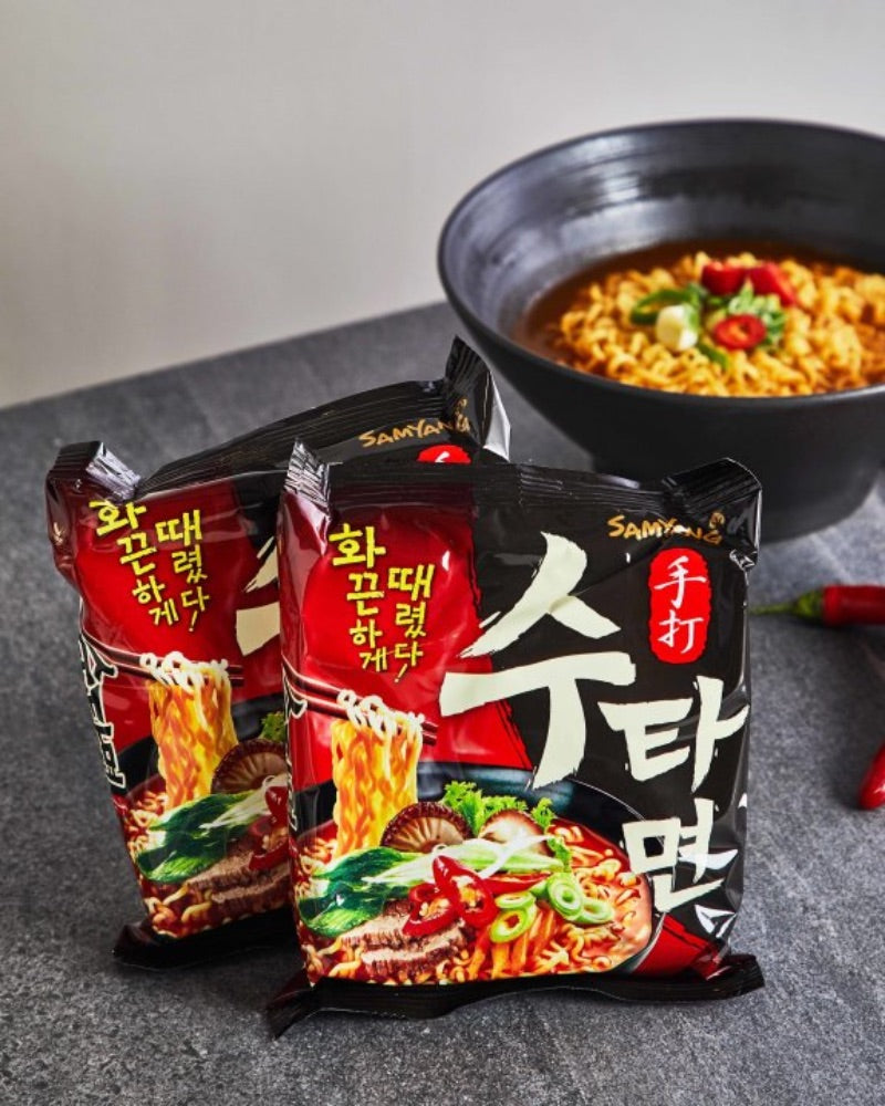 SAMYANG Instant Nudeln Sutah scharfes & würziges Rindfleisch 120g