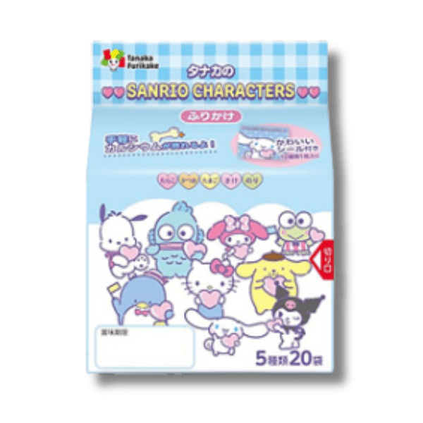 TANAKA Sanrio Characters Furikake - Reisgewürz 20 Beutel 40 g - MAOMAO