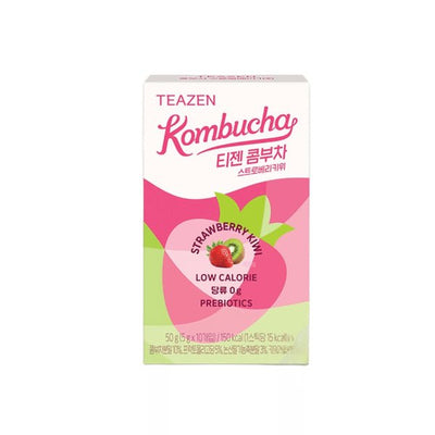 TEAZEN 康普茶条 草莓奇异果味 50克 (10条×5克)