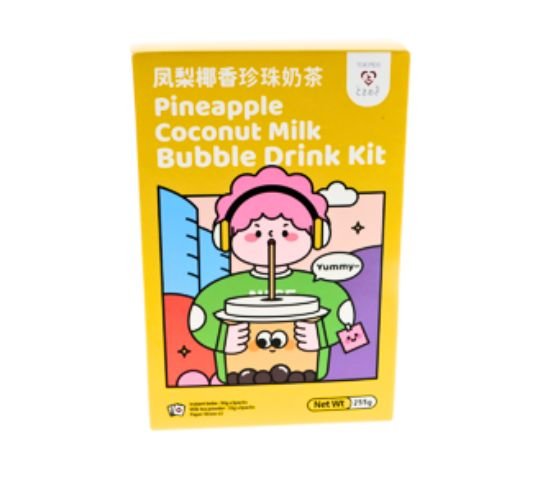TOKIMEKI Pineapple Coconut Milk Bubble Tea Set 255g