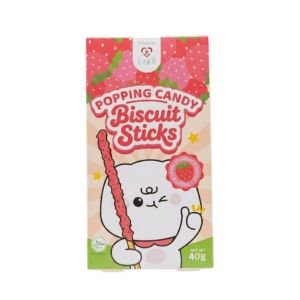 TOKIMEKI Biscuit Sticks Knisterzucker Erdbeere 40g