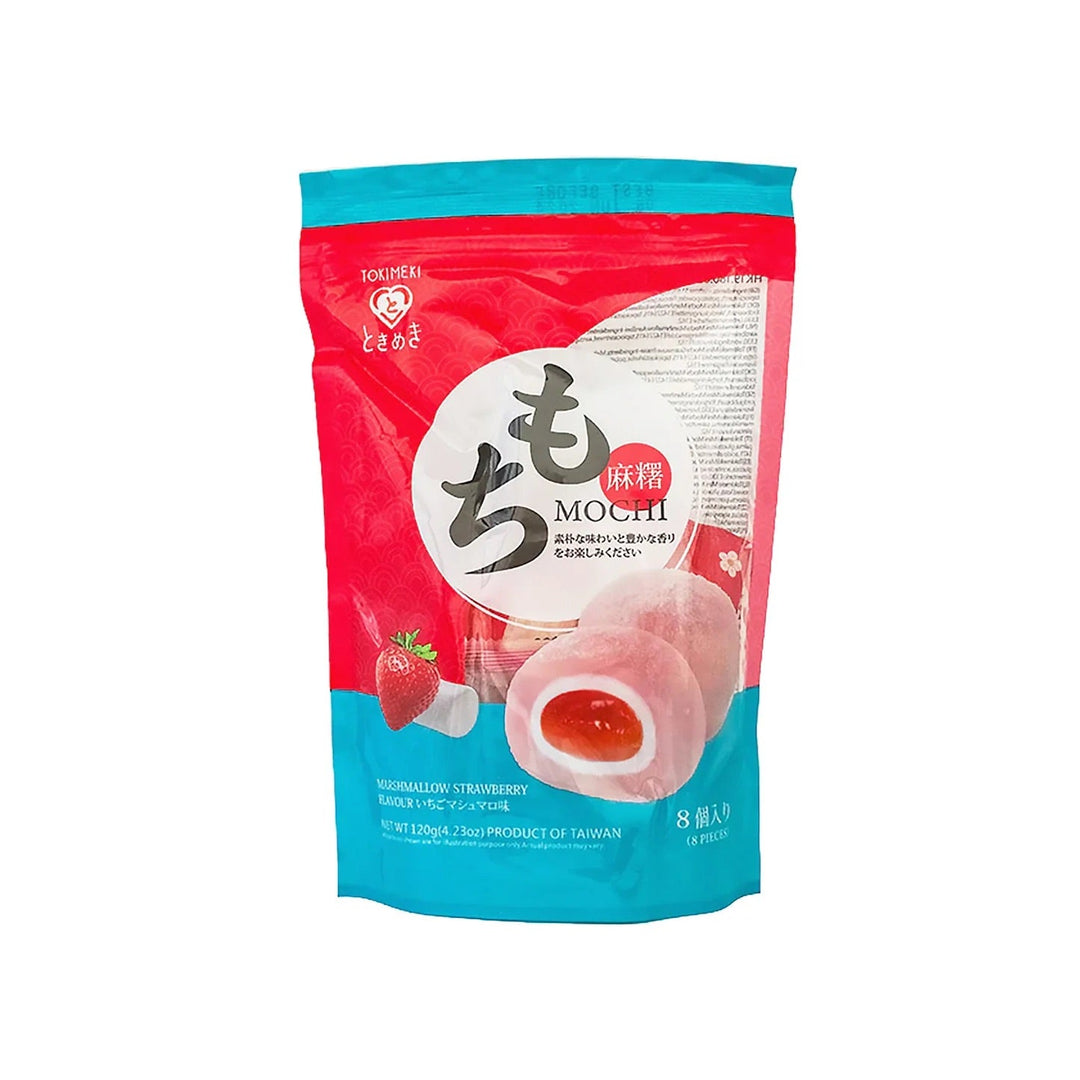 TOKIMEKI Mini Mochi Marshmallow Erdbeere 120g - MAOMAO