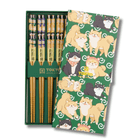 TOKYO DESIGN STUDIO Essstäbchen Set Shiba 5 teilig Bild 1