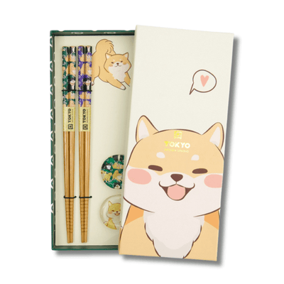TOKYO DESIGN STUDIO 柴犬筷子套装 4件套