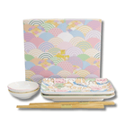 TOKYO DESIGN STUDIO Kawaii Animals Sushi Geschenkset 6-teilig – Mehrfarbig Bild 1