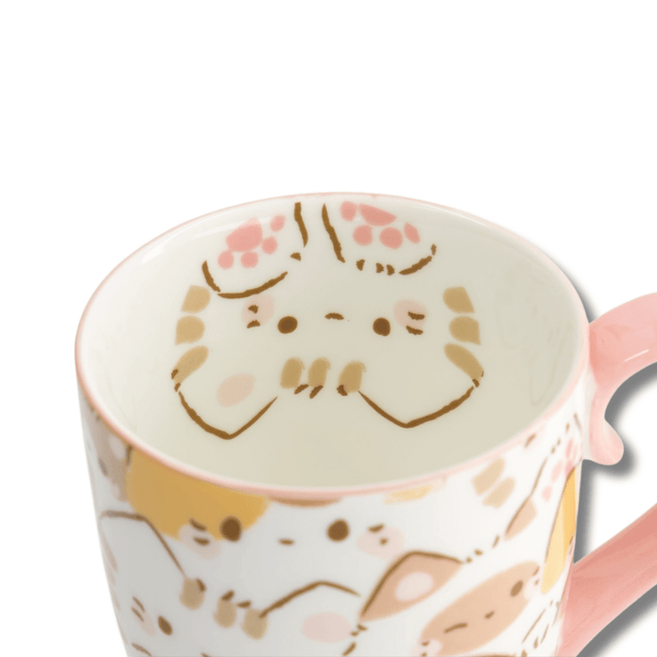 TOKYO DESIGN STUDIO Kawaii Cat Mug mit Geschenkbox – 8,5x10,2 cm / 340 ml - MAOMAO