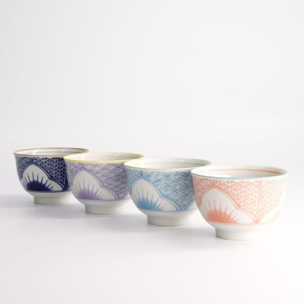 TOKYO DESIGN STUDIO Lily Flower Teetassen Set (4 Teetassen) - MAOMAO