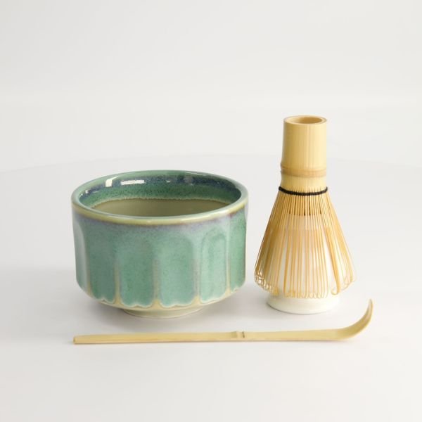 TOKYO DESIGN STUDIO Matcha Geschenkset Kanegin Grün - MAOMAO