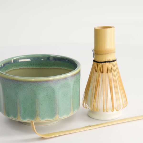 TOKYO DESIGN STUDIO Matcha Geschenkset Kanegin Grün - MAOMAO