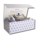TOKYO DESIGN STUDIO Nippon Blue Tea Giftset Dots 0,8 l mit 4 Tassen – Lines/Star/Dots/Wave Bild 1