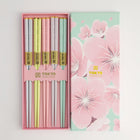 TOKYO DESIGN STUDIO Stäbchen Geschenkset 5 Paar Pink Sakura Bild 2