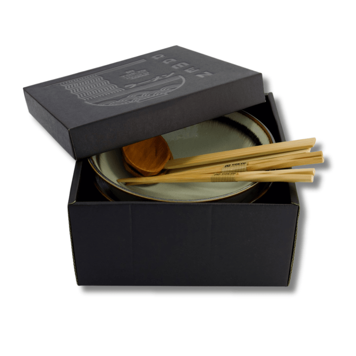 TOKYO DESIGN STUDIO Wasabi 6 - teiliges Ramen Geschenkset 21,5x9 cm / 1300 ml - MAOMAO