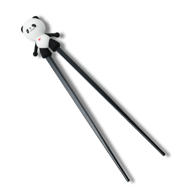 Trainer Essstäbchen mit Glückskatze 1 Paar – Panda - MAOMAO