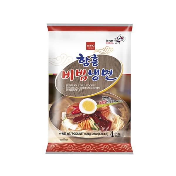 WANG KOREA Buckwheat Noodles (Korean Cold Noodles) with Spicy Sauce 624g