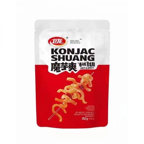 WEILONG Konjac Shuang Scharf & Würzig Geschmack 252g - MAOMAO